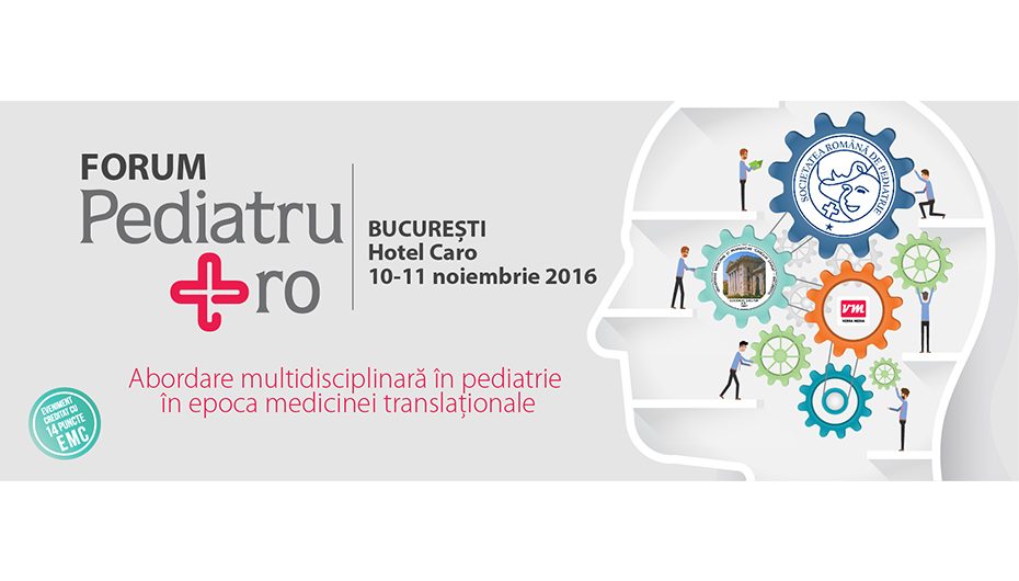 Noutati din domeniul terapeuticii pediatrice la ”Forumul Pediatru.ro”
