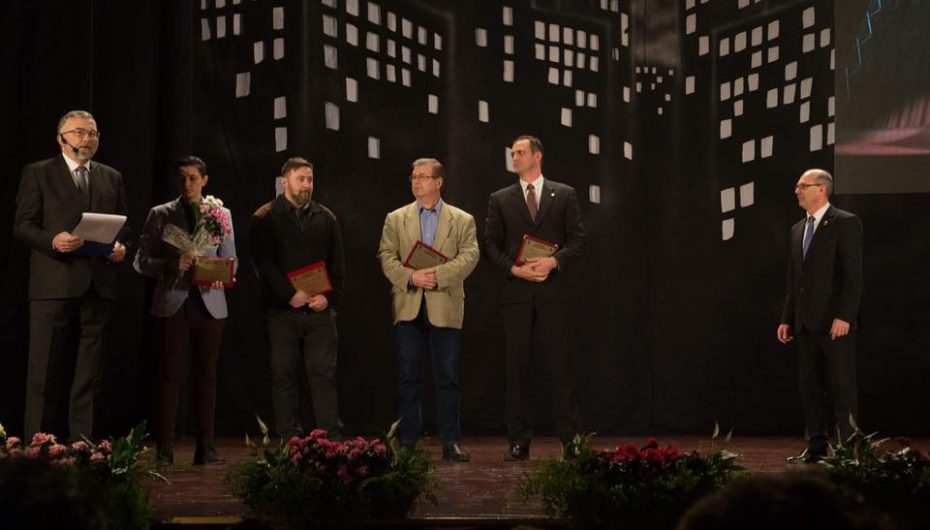 Profesorul Bogdan Anton, premiat la Gala Excelentei Sportului Iesean