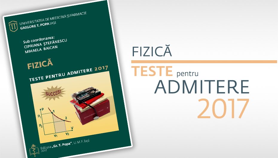 Teste pentru Admiterea 2017