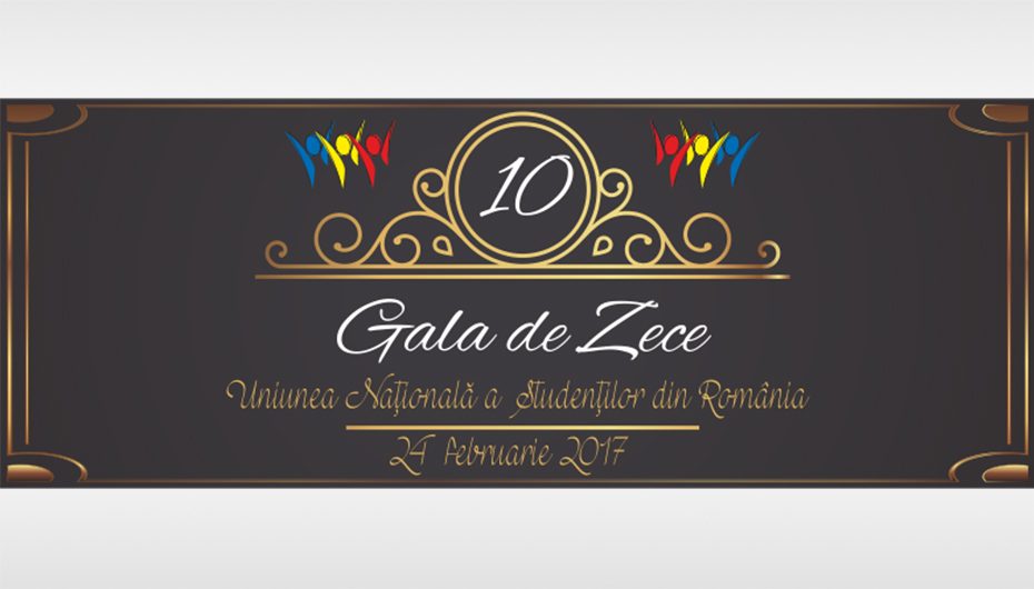Uniunea Nationala a Studentilor din Romania premiaza zece studenti de nota 10