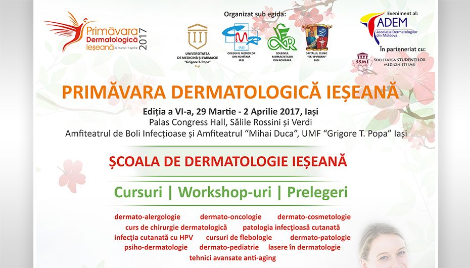 Primăvara Dermatologică Ieşeană 2017