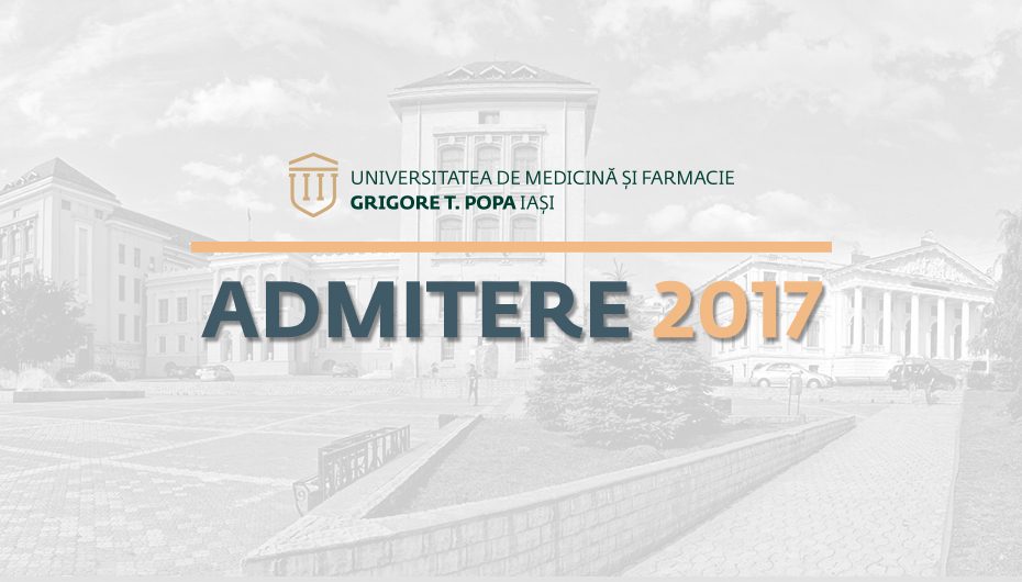 Situația înscrierilor pentru concursul de admitere la UMF Iași, în prima zi