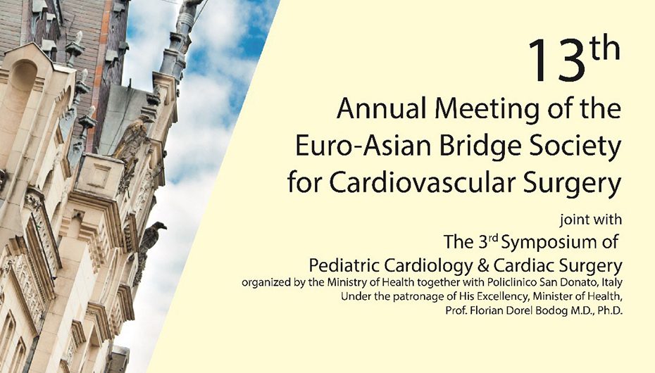 Peste 600 de chirurgi cardiovasculari din toată lumea se reunesc la Iași la Congresul Societății Euro-Asian Bridge