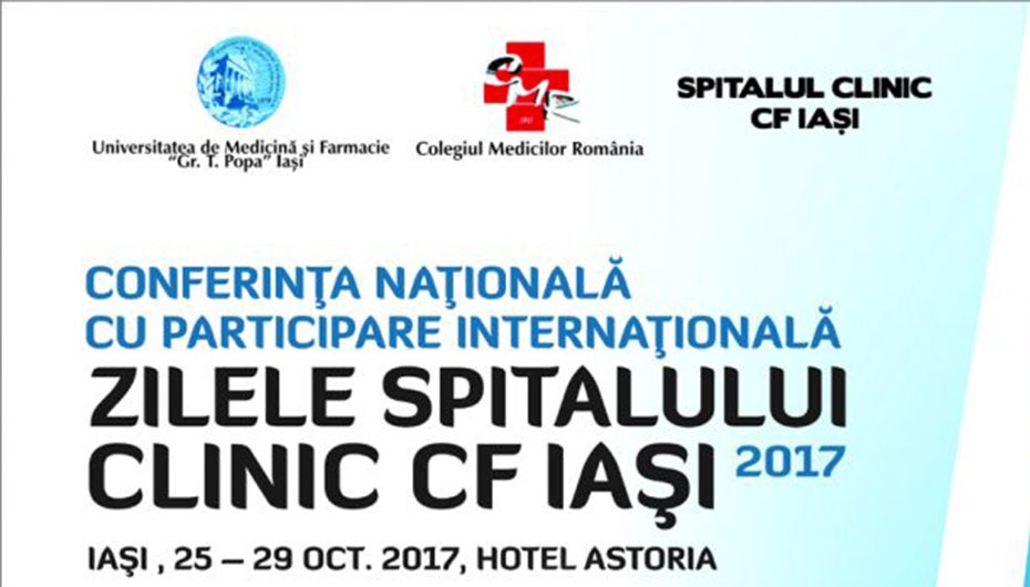 Zilele Spitalului Clinic C.F. Iaşi 2017