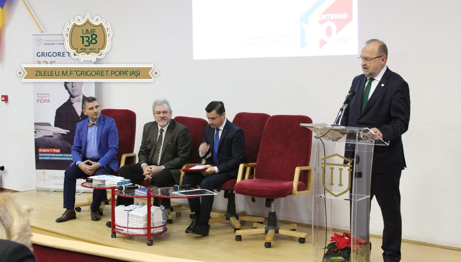 Ceremonia de deschidere a Zilelor UMF Iași 2017: Conferință, lansare de cărți și expoziții despre Marele Război