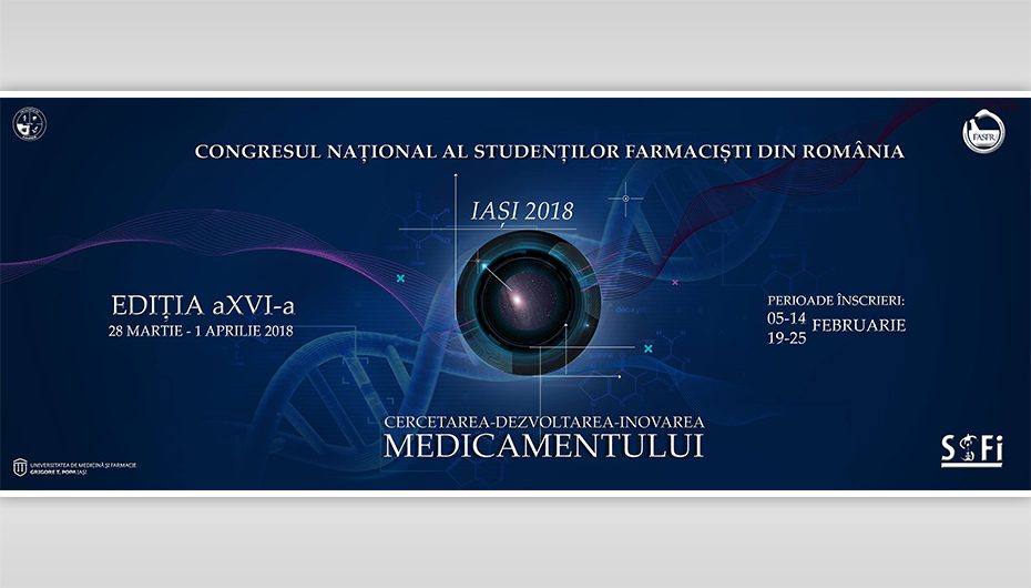 UMF Iași, gazda celei de-a XVI-a Ediții a Congresului Național al Studenților Farmaciști din România