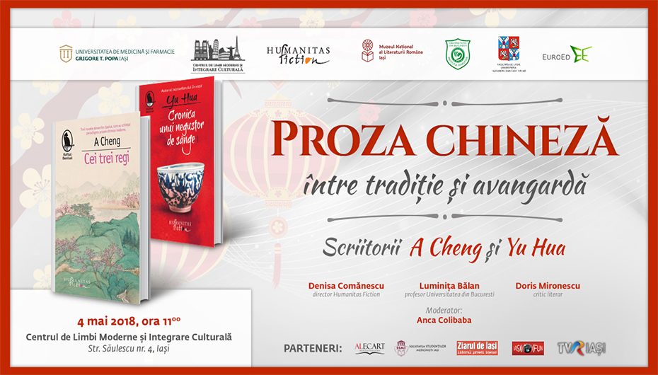 Dezbatere despre literatura chineză, la Centrul de Limbi Moderne și Integrare Culturală al UMF Iași