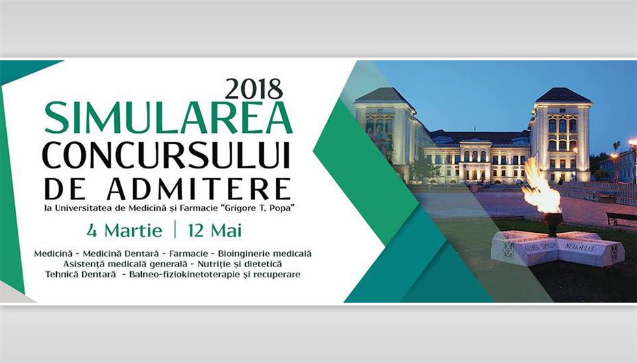 1482 de candidați vor susține mâine Simularea Concursului de Admitere