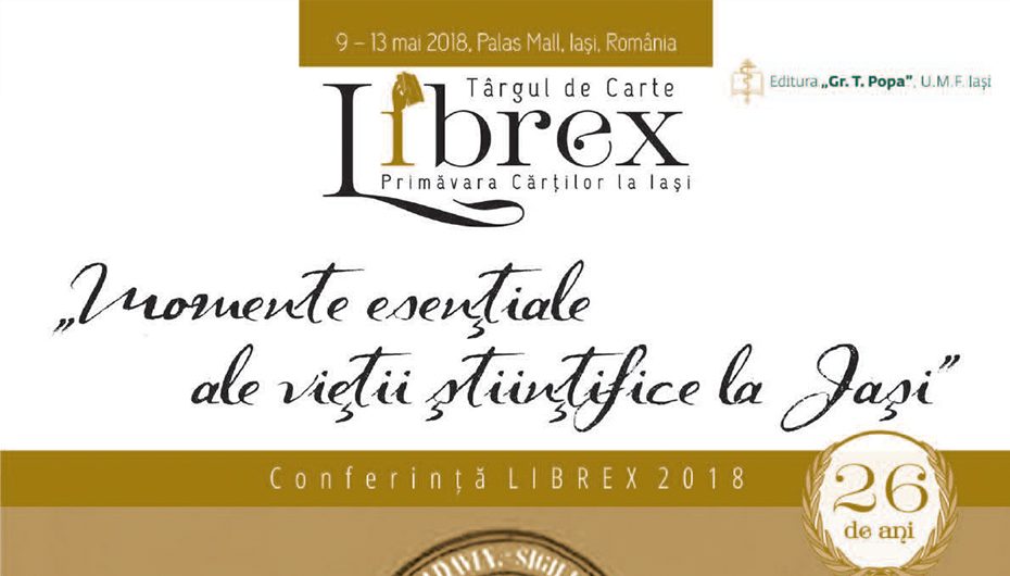Editura „Grigore T. Popa” a UMF Iași, prezență activă la LIBREX 2018