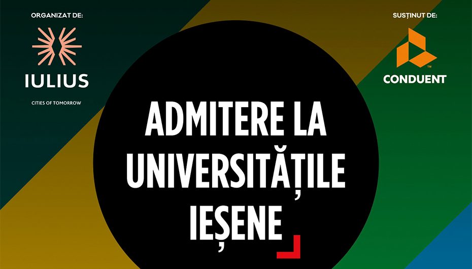 Liceenii sunt invitați să afle totul despre „admitere la universitățile ieșene”, în week-end, la Palas