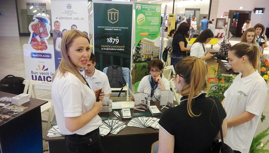 UMF Iași, prezență activă la târgul „Admitere la universitățile ieșene”
