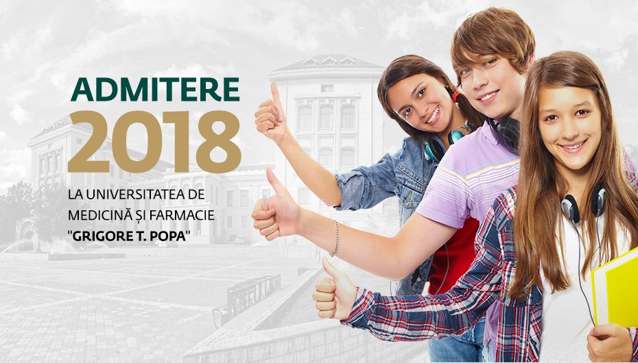 Admitere la UMF Iași, sesiunea septembrie 2018
