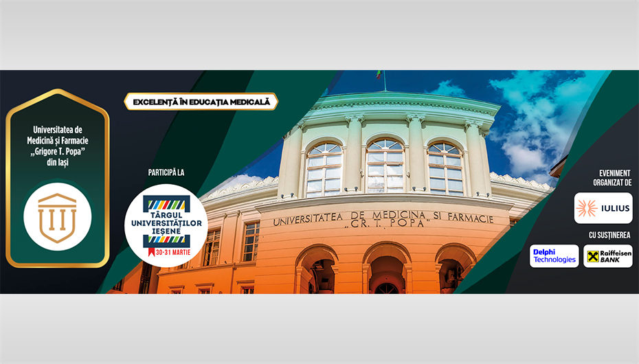 UMF Iași participă la Târgul Universităților Ieșene