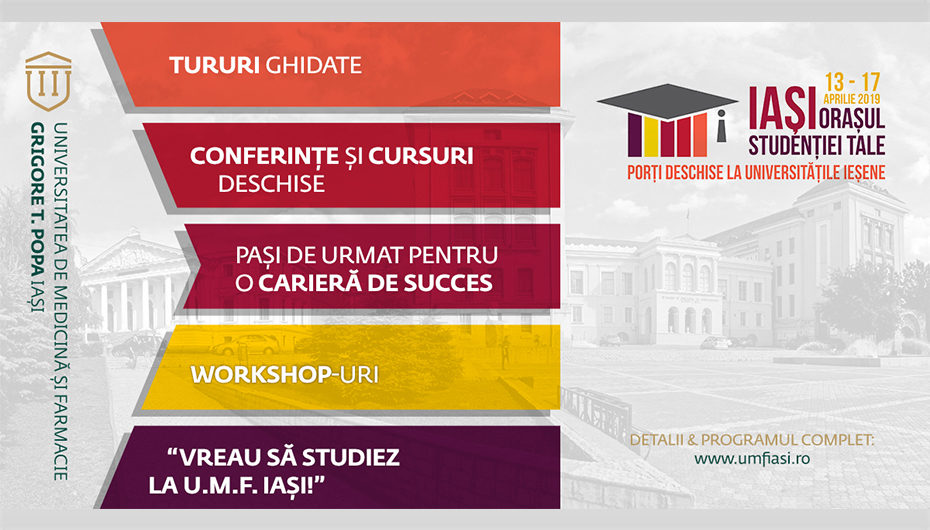 Peste 2000 de elevi s-au înscris pentru a vizita UMF Iași