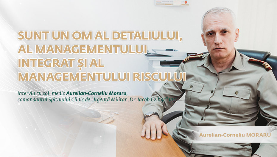 „Sunt un om al detaliului, al managementului integrat și al managementului riscului”