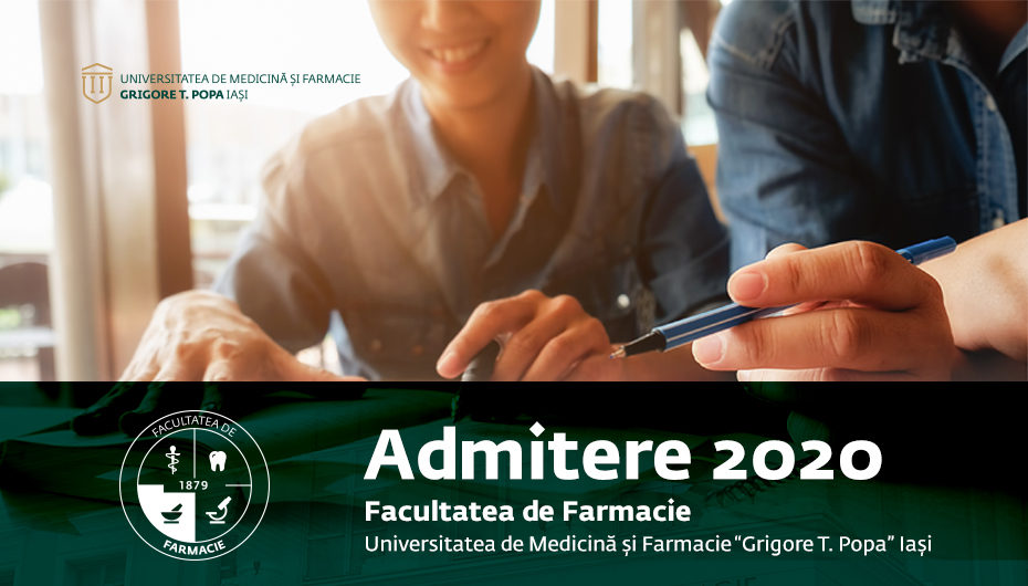 Facultatea de Farmacie: cursuri gratuite pentru candidații la Admiterea 2020