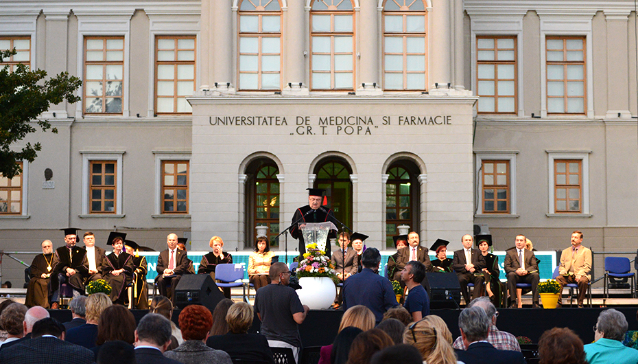Discursul Rectorului UMF Iasi la deschiderea anului universitar 2016 – 2017