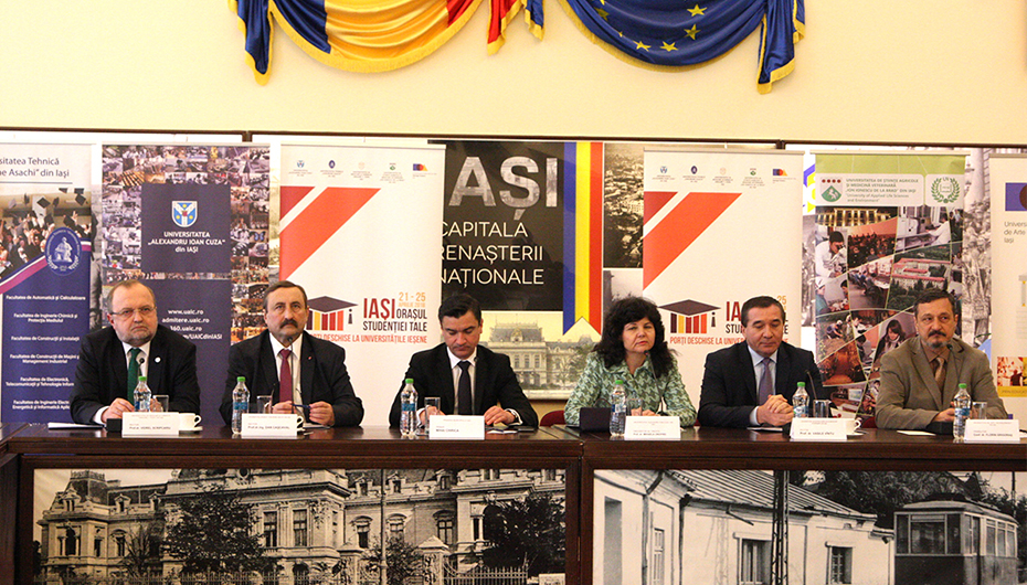 „Iași, orașul studenției tale”, primul proiect comun de promovare a centrului universitar din capitala Moldovei