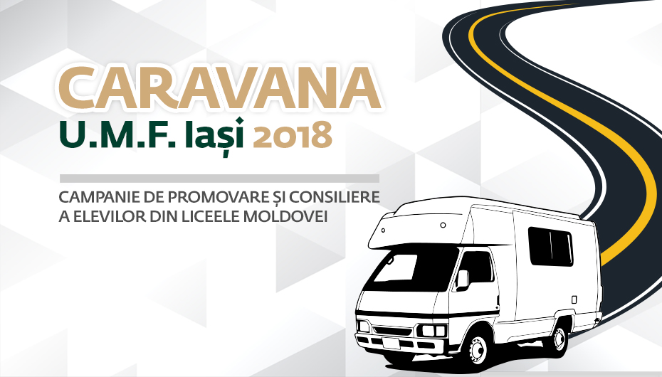 Caravana UMF Iași – Campanie de promovare și consiliere a elevilor din Moldova
