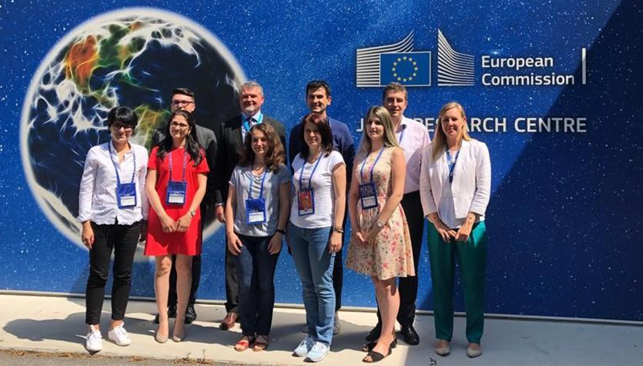 Vizita cercetătorilor români la Centrul Comun de Cercetare-Ispra al Comisiei Europene