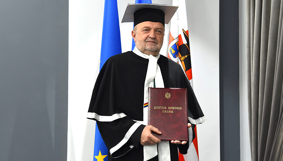 Prof. Univ. dr. Viorel Scripcariu, Doctor Honoris Causa al Universității de Stat de Medicină și Farmacie „Nicolae Testemițanu”