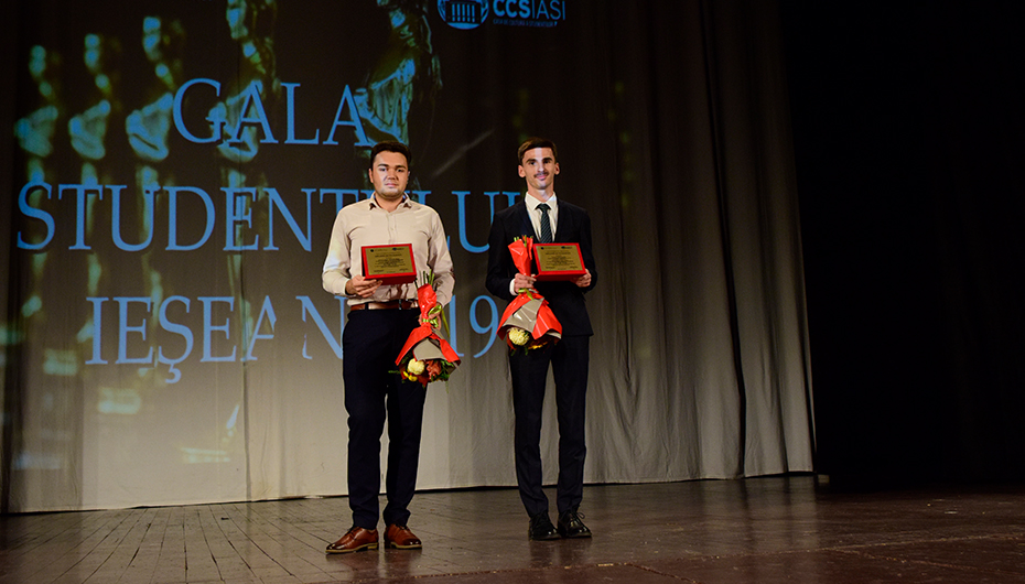 Trei studenți UMF-iști, premiați la „Gala Studentului Ieșean”