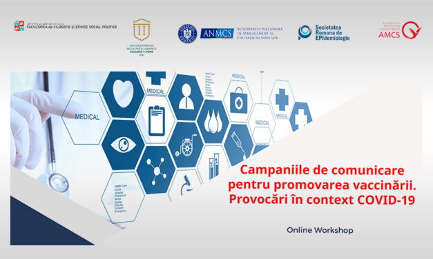 Workshop online: Campaniile de comunicare pentru promovarea vaccinărilor. Provocări în contextul COVID-19