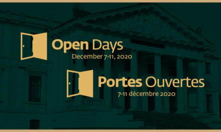 Portes Ouvertes / Open Days