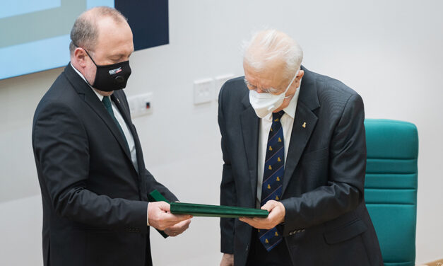 Prof. univ. dr. Cristian Dragomir, omagiat cu prilejul aniversării a 81 de ani