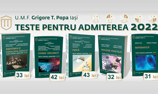 Au fost publicate culegerile de teste pentru admitere