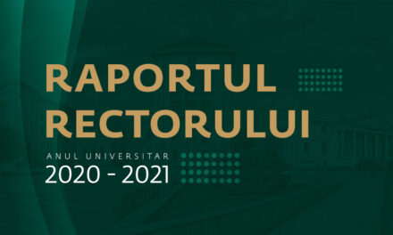 Raportul rectorului UMF Iași, pentru anul universitar 2020-2021