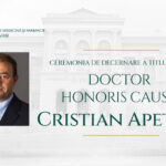 Prof. Dr. CRISTIAN APETREI – Doctor Honoris Causa al U.M.F. „Grigore T. Popa” Iași
