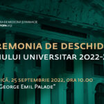 Comunitatea academică a UMF Iași, invitată la ceremonia de deschidere a anului universitar
