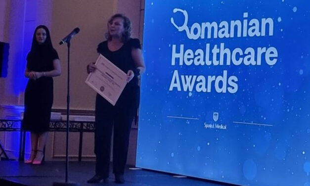 Proiectul CENEMED premiat în cadrul Romanian Healthcare Awards 2022