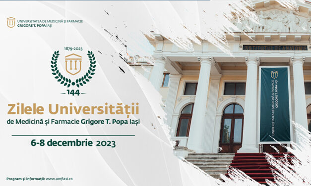 Programul Zilelor UMF Iași 2023: conferințele „Grigore T. Popa”, lansări de carte, spectacole, manifestări științifice