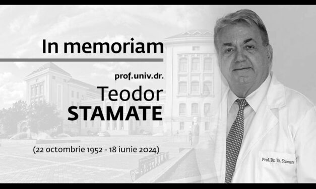 In memoriam Prof. Univ. dr. Teodor Stamate (22.10.1952 – 18.06.2024)