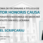 Rectorul UMF Iași, Doctor Honoris Causa al Universității Naționale de Medicină Bogomolets din Kiev