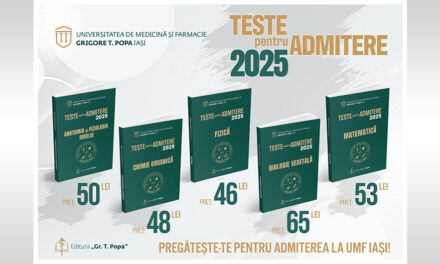 Au fost publicate culegerile de teste pentru admitere