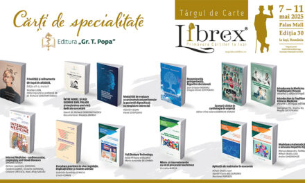 Târgul de carte Librex 2025: Lansări de carte ale Editurii „Gr. T . Popa”