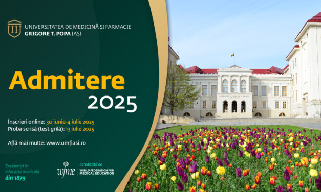 UMF Iași dă startul înscrierilor pentru concursul de admitere – sesiunea iulie 2025