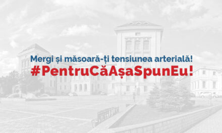 UMF Iași, partener în campania națională „Măsoară-ți tensiunea arterială! #PentruCăAșaSpunEu”