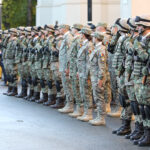 Prima serie de studenți militari ai UMF Iași a depus jurământul, de Ziua Armatei Române