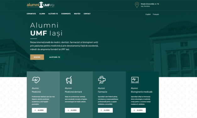 UMF Iași lansează platforma Alumni dedicată absolvenților universității