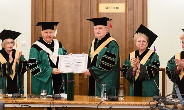 Prof. univ. dr. Vasilios Tanos, Doctor Honoris Causa al UMF Iași