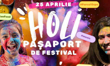 Holi, festivalul culorilor, ajunge din nou la Iași
