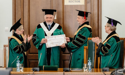 Prof. univ. dr. Jean de Ville de Goyet, distins cu titlul de Doctor Honoris Causa al UMF Iași și Cetățean de Onoare al Municipiului Iași