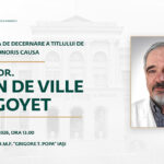 Personalitate de referință în chirurgia pediatrică și transplant hepatic, distinsă cu DHC al UMF Iași