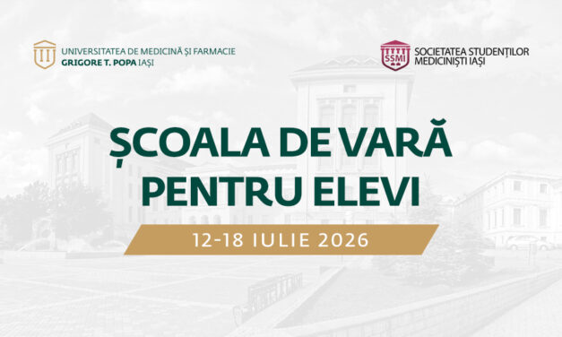 UMF Iași și SSMI organizează a IV-a ediție a „Școlii de Vară pentru Elevi”