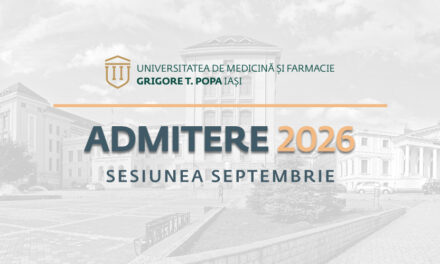 Admiterea din septembrie la UMF Iași: 359 de locuri scoase la concurs