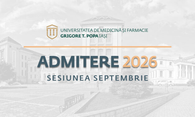 Admiterea din septembrie la UMF Iași: 359 de locuri scoase la concurs